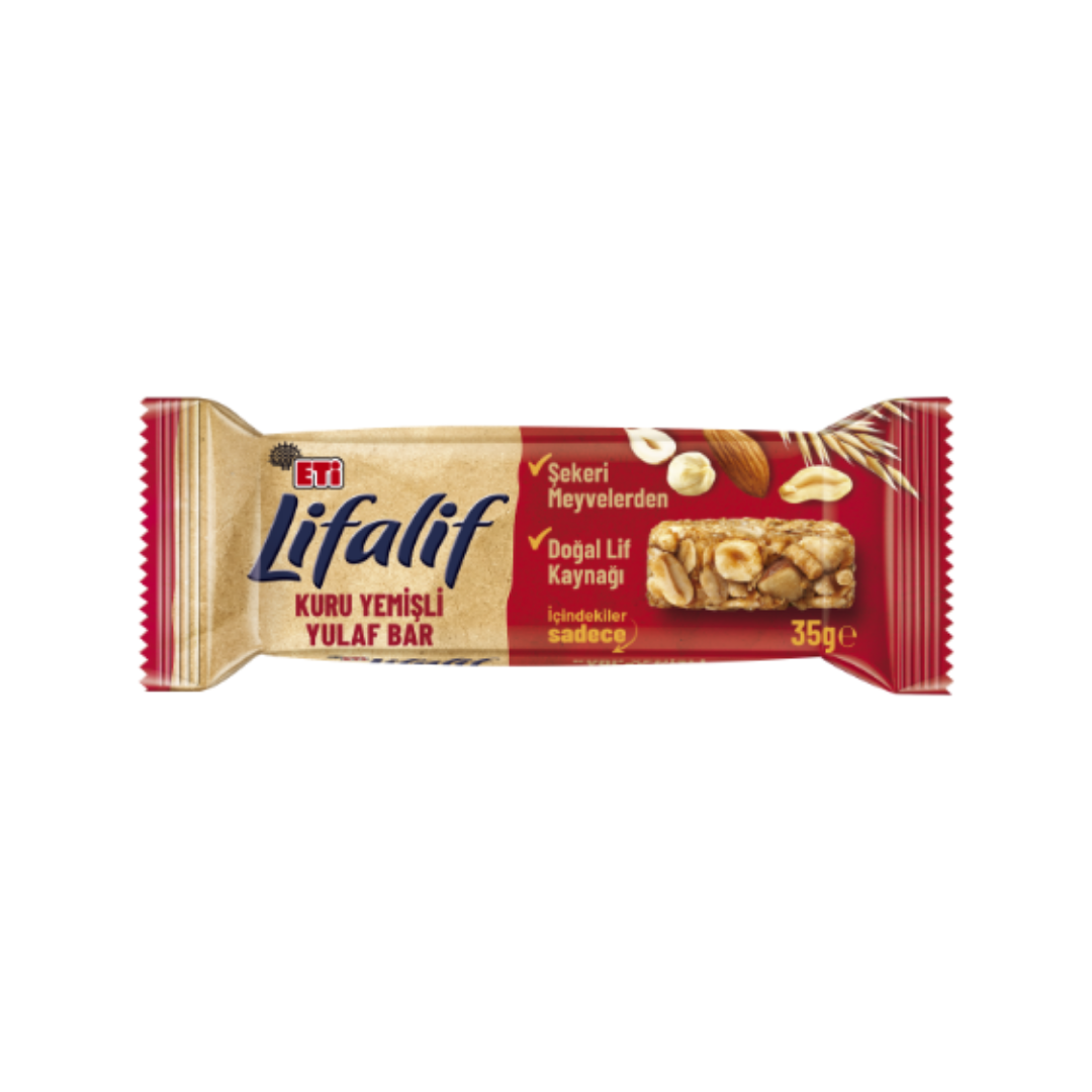 Lifalif Kuru Yemişli Yulaf Bar