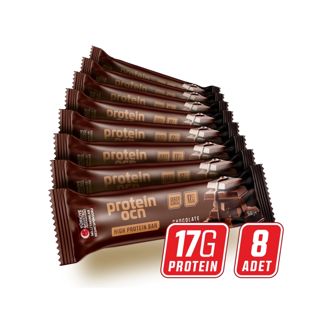 Protein Ocean Yüksek Protein Bar Çikolata Aromalı Kutu (8 Adet)