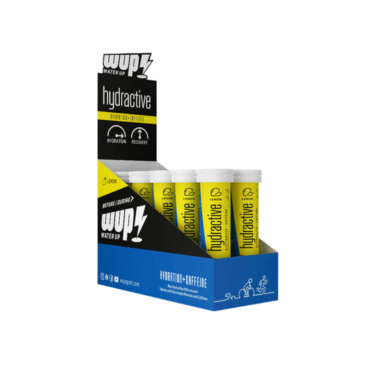 WUP Hydractive Lemon Effervescent Tablet Box (10x20 Tablets)
