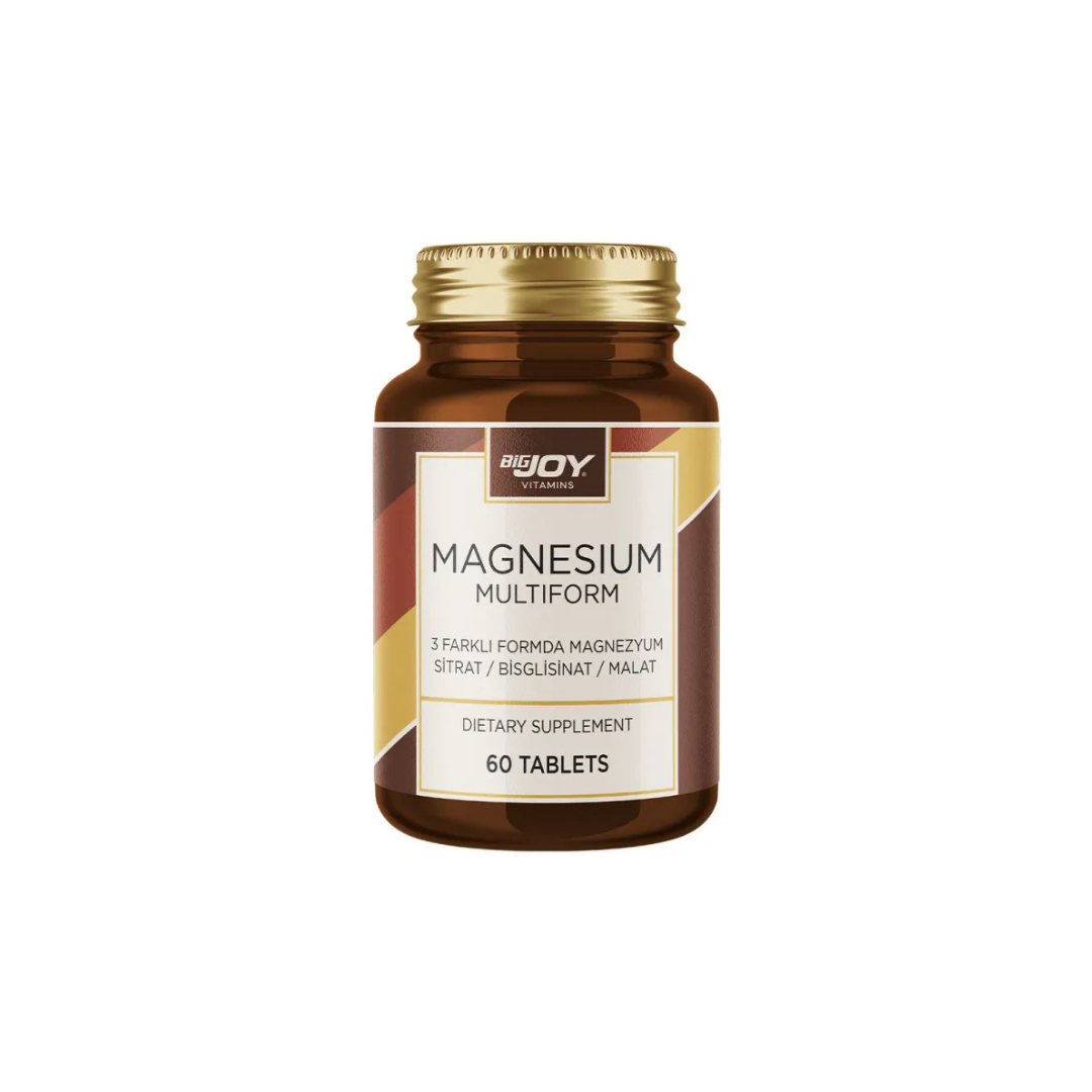 Bigjoy Vitamins Magnesium Multiform (60 Tablets)