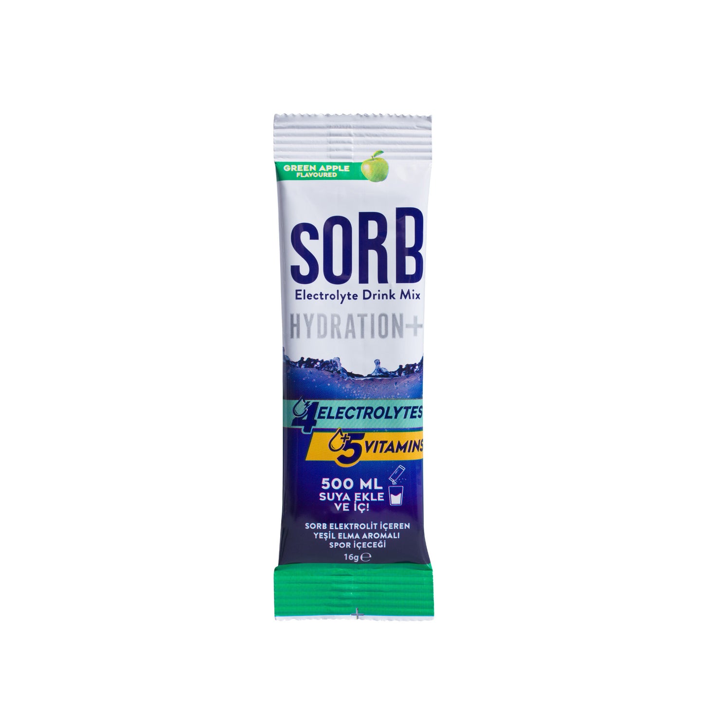 Электролитный порошок SORB Зеленое яблоко