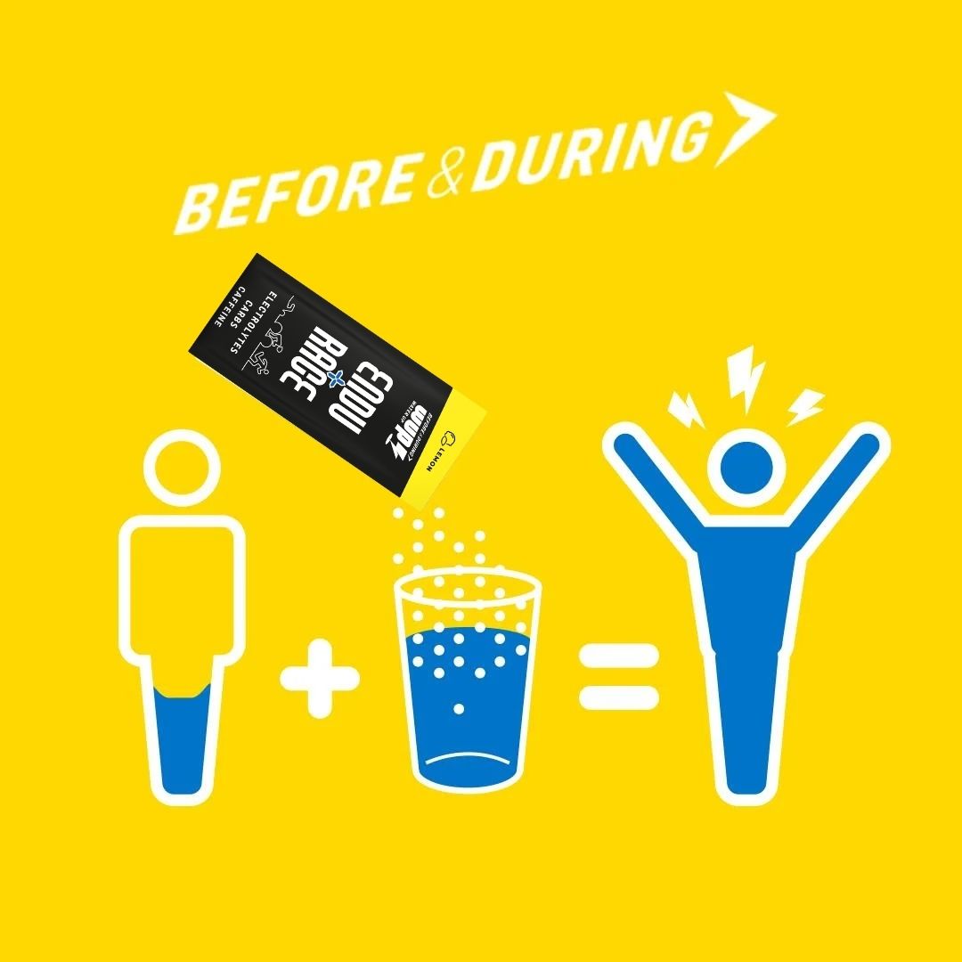 WUP Endu+race Lemon Effervescent Powder Box (40 Pieces)