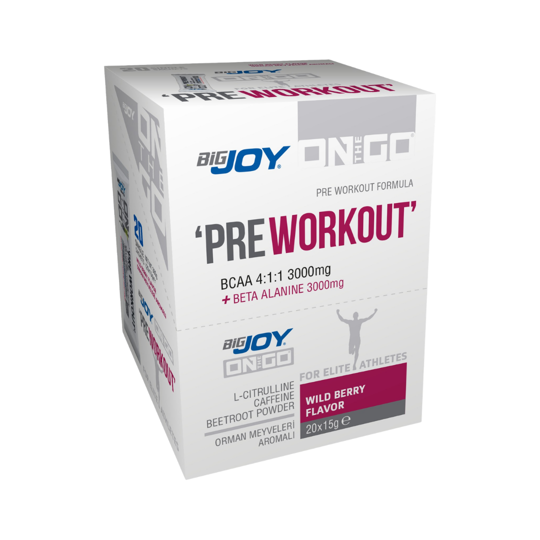 On The Go PreWorkout Orman Meyveli Kutu (20 Adet)