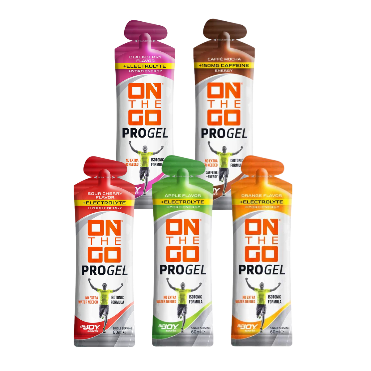 On The Go Energy Gel Tryout Pack