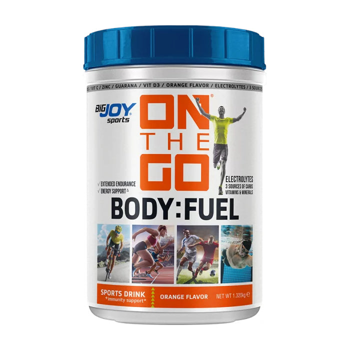 On The Go Body:Fuel Elektrolit ve Karbonhidrat Tozu Portakal Aromalı 1,32kg