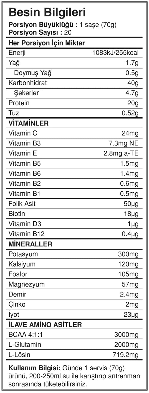 On The Go Recovery Toparlanma Tozu Çikolata Aromalı