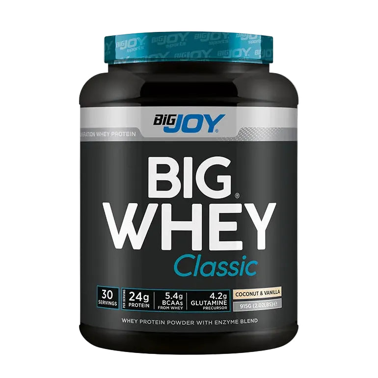 BigJoy BigWhey Classic Hindistan Cevizi & Vanilya Aromalı Protein Tozu (915 gr 30 Servis)