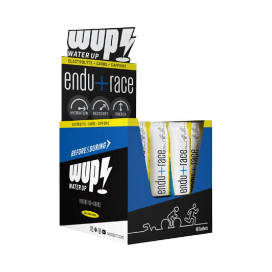 WUP Endu+race Lemon Effervescent Powder Box (40 Pieces)