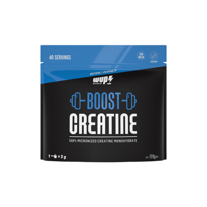 WUP Boost Pure Micronized Creatine Monohydrate (120 gr 40 Servings)