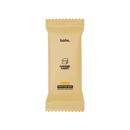 bahs. Yüksek Protein Bar Caramel Candy Kutu (60gr x 12)