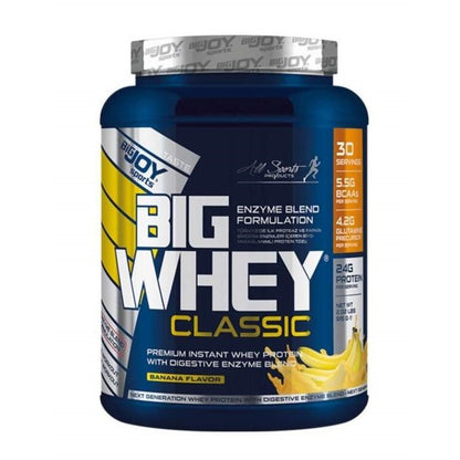 BigJoy BigWhey Classic Banana Flavored Protein Powder 30 Servings (990g)