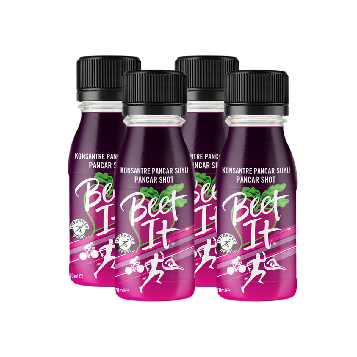 Beet It Konsantre Pancar Shot 70 ml 4'lü