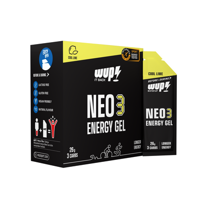 WUP NEO3 Isotonic Energy Gel Cool Lime Box (15 Pieces)