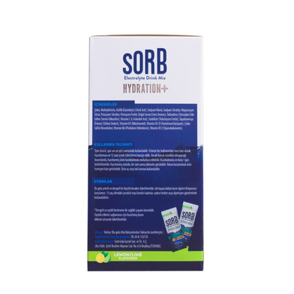 SORB Lemon Lime Box (10 Pieces)