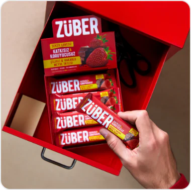 Züber Strawberry Cocoa Fruit Bar