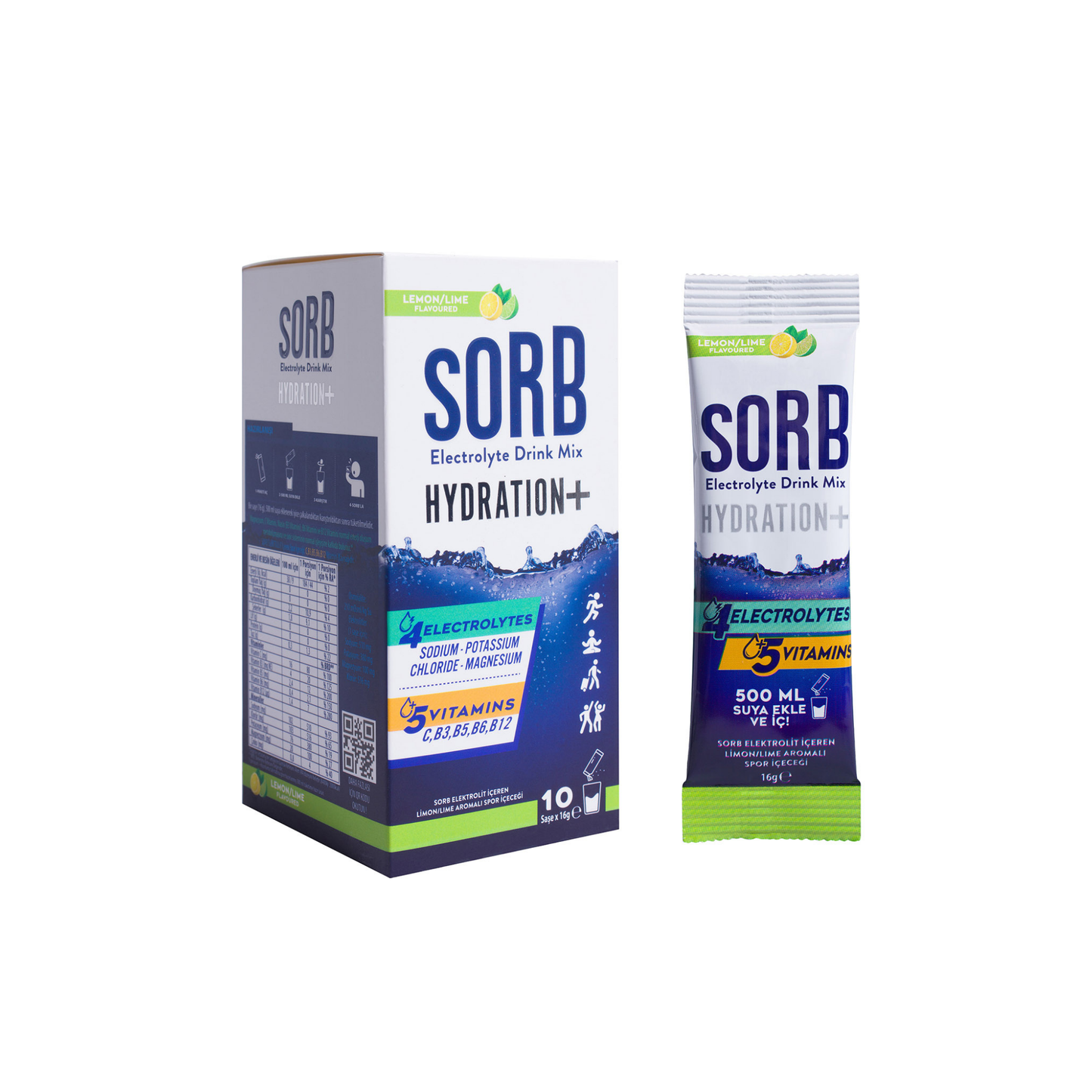 SORB Lemon Lime Box (10 Pieces)