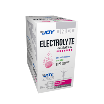 OnTheGo Electrolyte Wildberry Effervescent Tablet Box (8x20 Tablets)