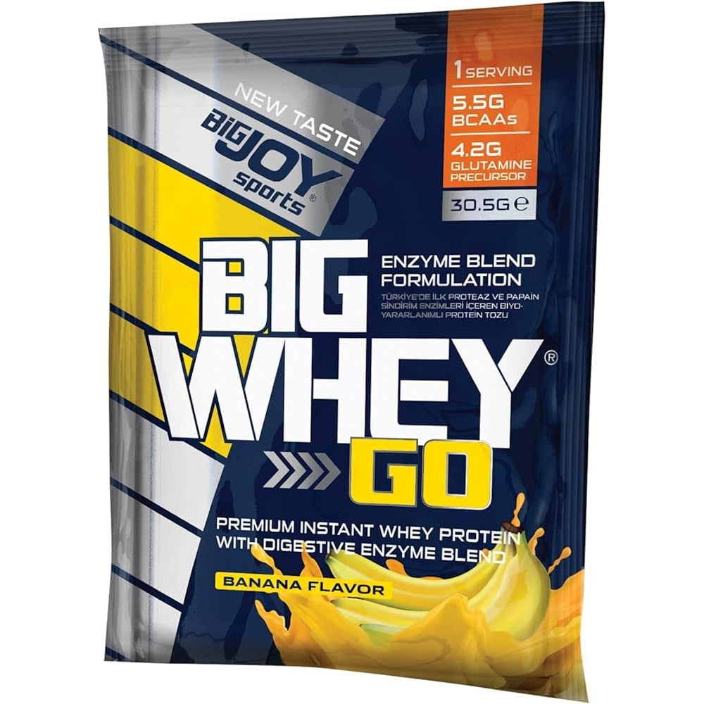 BigJoy BigWhey Go Banana Flavored Protein Powder