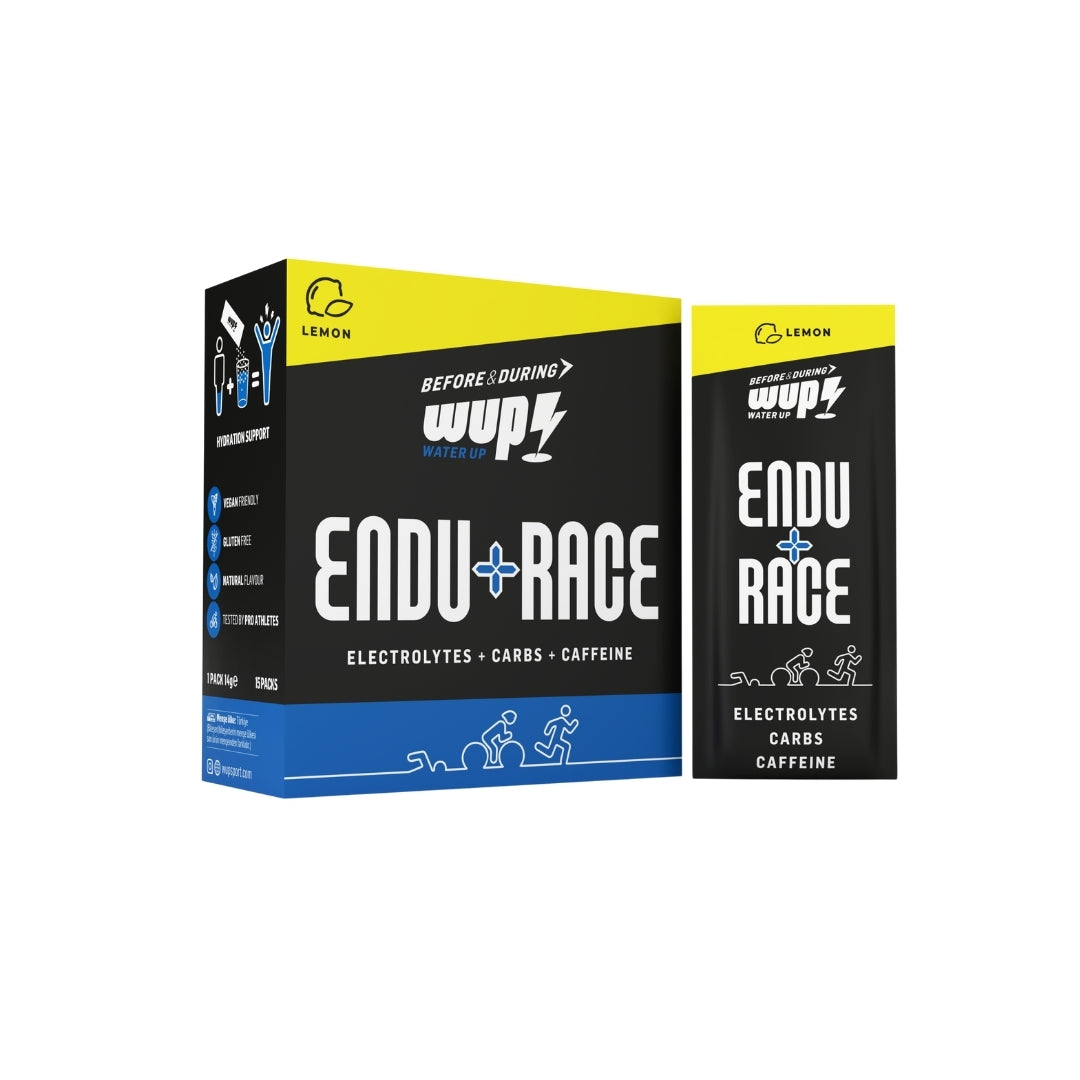 WUP Endu+race Kafeinli Elektrolit Tozu Limonlu Kutu (15 Adet)