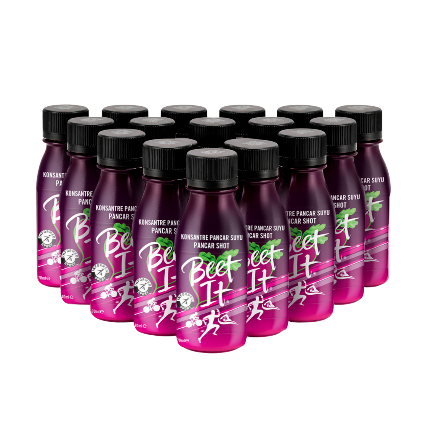 Beet It Konsantre Pancar Shot 70 ml Kutu (15 Adet)