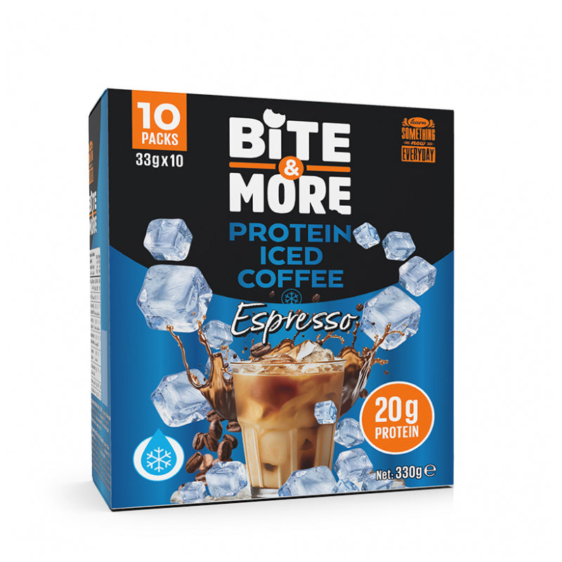 Bite & More Protein Iced Coffee Espresso Kutu (10 adet)