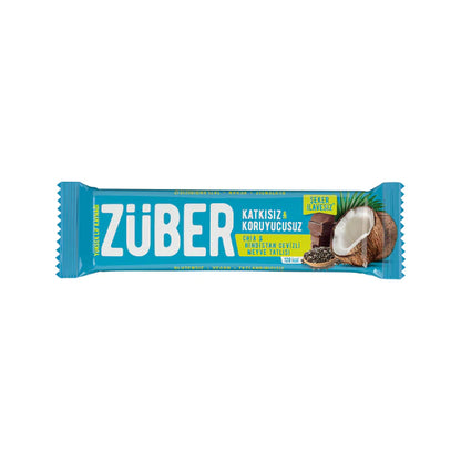 Züber Chia and Coconut Fruit Bar