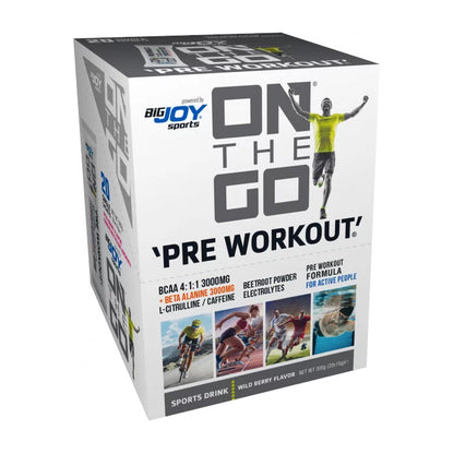 OnTheGo PreWorkout Wildberry Box (20 Pieces)