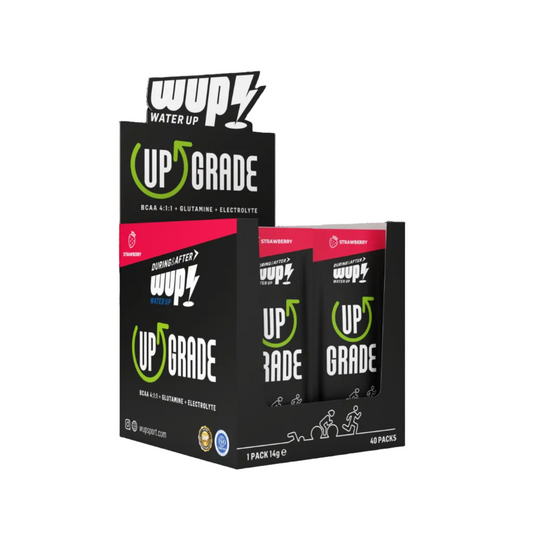 WUP Upgrade Strawberry Effervescent Powder Box (40 Packs)