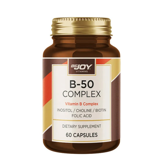 Bigjoy Vitamins B-50 Complex (60 Kapsül)