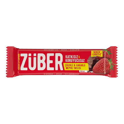 Züber Strawberry Cocoa Fruit Bar