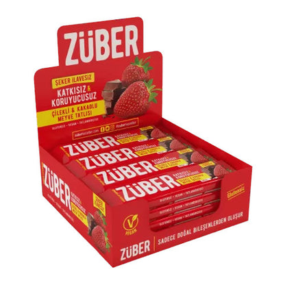 Züber Strawberry Cocoa Fruit Bar