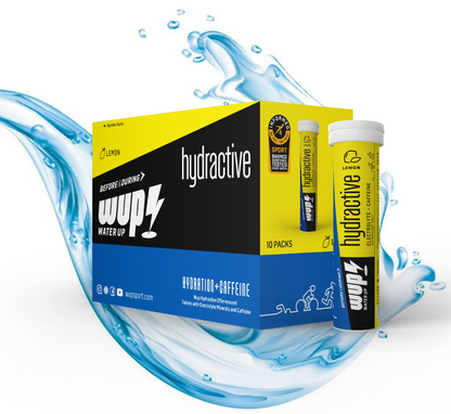 WUP Hydractive Lemon Effervescent Tablet Box (3x20 Tablets)