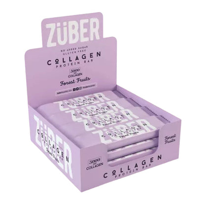 Zuber Forest Fruit Collagen Bar Box (12 Pieces)