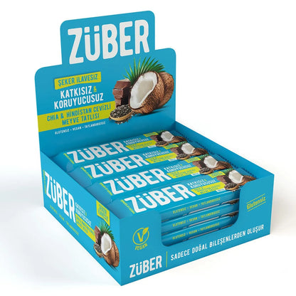 Züber Chia and Coconut Fruit Bar