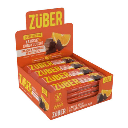 Züber Orange Cocoa Fruit Bar