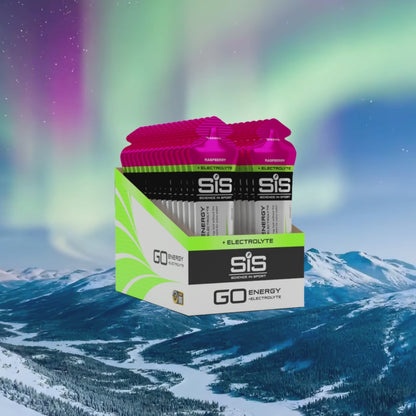 SiS GO Energy + Electrolyte Enerji Jeli Ahududu Aromalı Kutu (30 Adet)