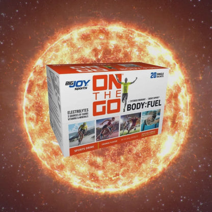 On The Go Body:Fuel Elektrolit ve Karbonhidrat Tozu Portakal Aromalı Kutu (20 Adet)