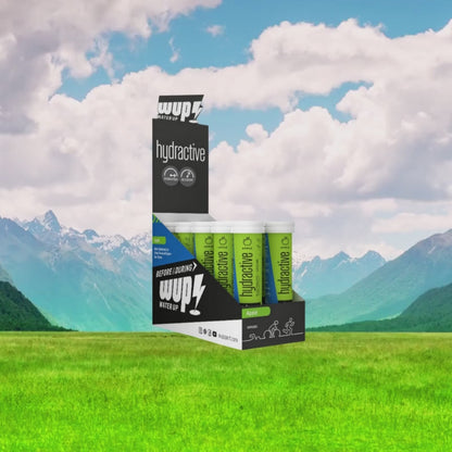 WUP Hydractive Electrolyte and Leucine Effervescent Tablet Apple Box (10x20 таблеток)