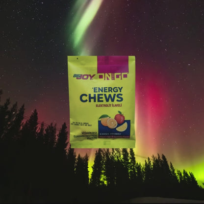 On The Go Energy Chews Elektrolit İlaveli