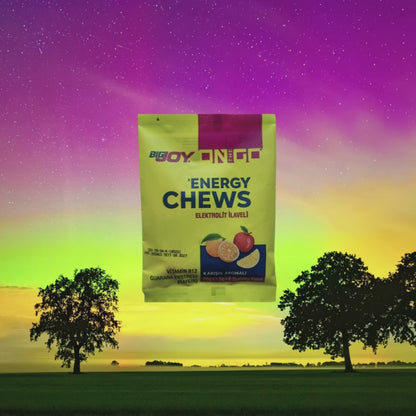 On The Go Energy Chews Elektrolit İlaveli