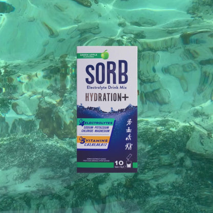 SORB Elektrolit Tozu Green Apple Kutu (10 Adet)