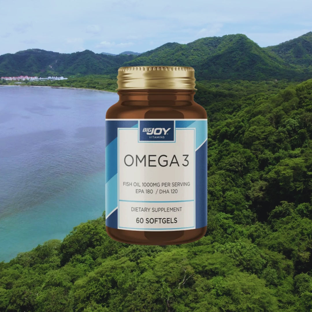 Bigjoy Vitamins Omega 3 (60 Softgel) – Enduranlar