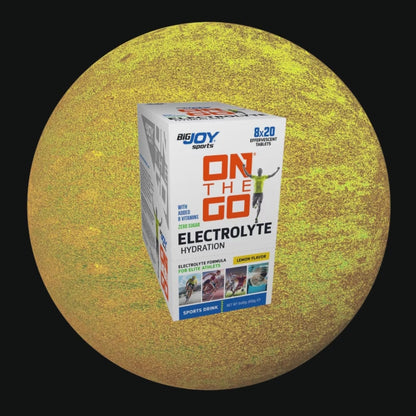 On The Go Electrolyte Limonlu Elektrolitli Efervesan Tablet Kutu (8x20 Tablet)