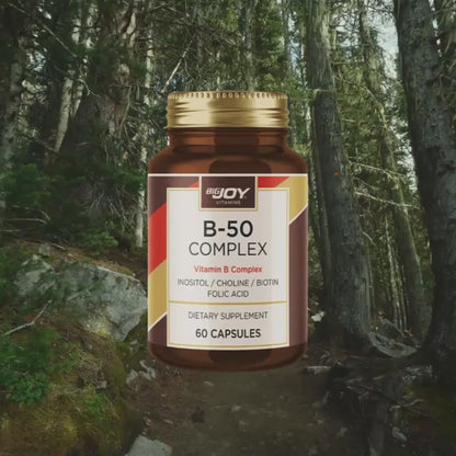 Bigjoy Vitamins B-50 Complex (60 Capsules)