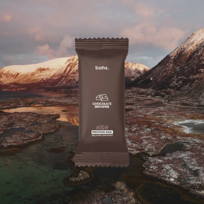 bahs. Yüksek Protein Bar Chocolate Brownie Kutu (60gr x 12)