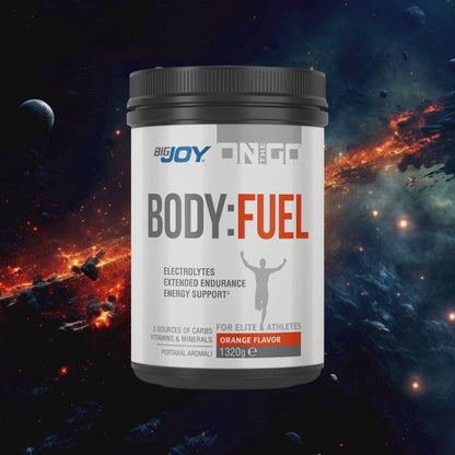 On The Go Body:Fuel Elektrolit ve Karbonhidrat Tozu Portakal Aromalı 1,32kg