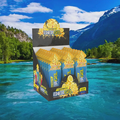 Torq Nutrition Energel Elektrolitli Enerji Jeli Limon Aromalı Kutu (24 Adet)