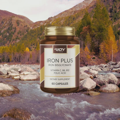 Bigjoy Vitamins Iron Plus Demir (60 Kapsül)