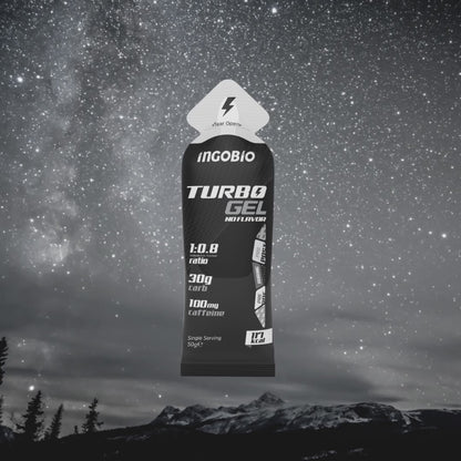 InGoBio TurboGel 1:0.8 Aromasız Kafeinli Enerji Jeli