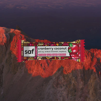 Saf Cranberry Coconut Slim Bar